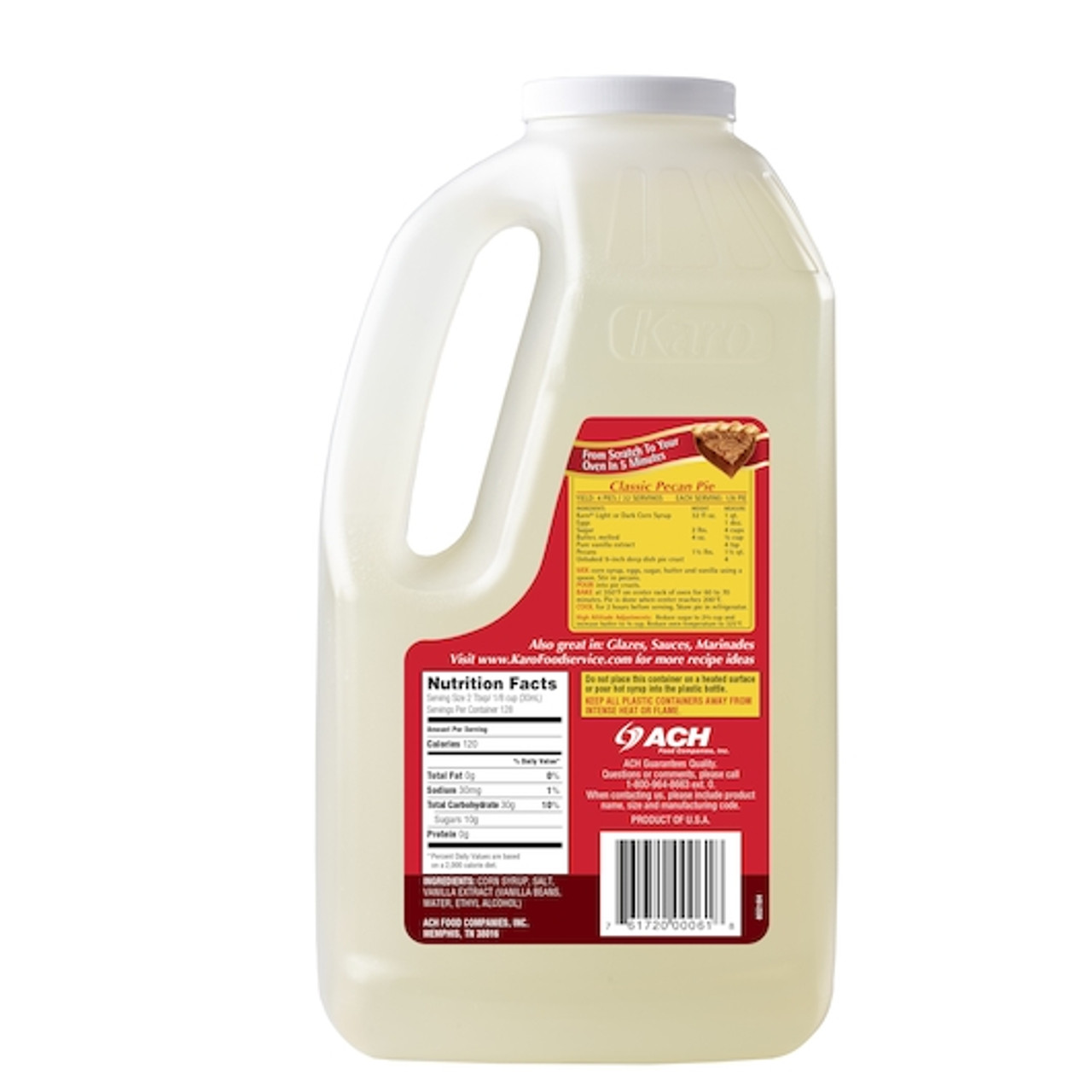 Karo Light Corn Syrup with Light Vanilla, 1 Gallon Jug, 4/Case