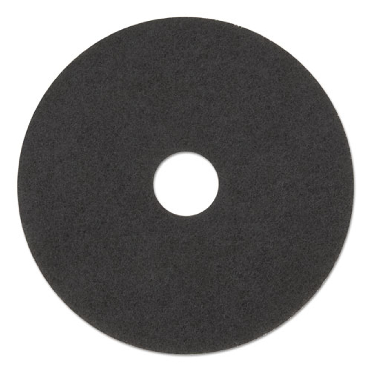 Boardwalk Stripping Floor Pads, 20 Diameter, Black, 5/Carton