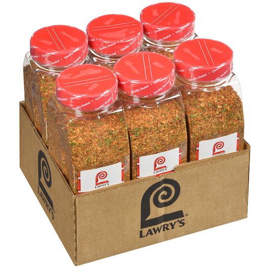 Lawry's Sweet Basil, Citrus & Garlic Rub, 23 Ounces 6 Per Case