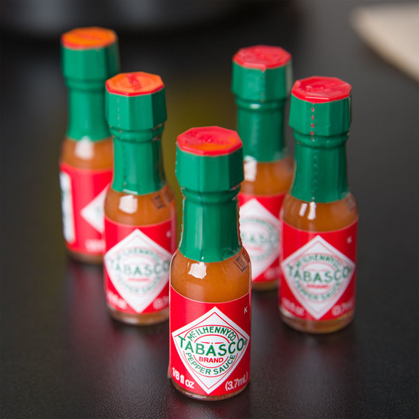 tabasco様 Tabasco Miniature Pepper Hot Sauce, 0.125 Fluid Ounce, 144 Per Case