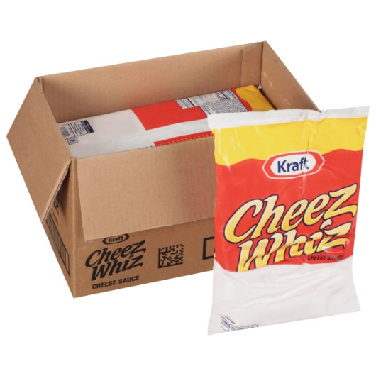 Cheez Whiz Original Cheese Sauce, 6.5 Pound Pouch, 6 Per Case