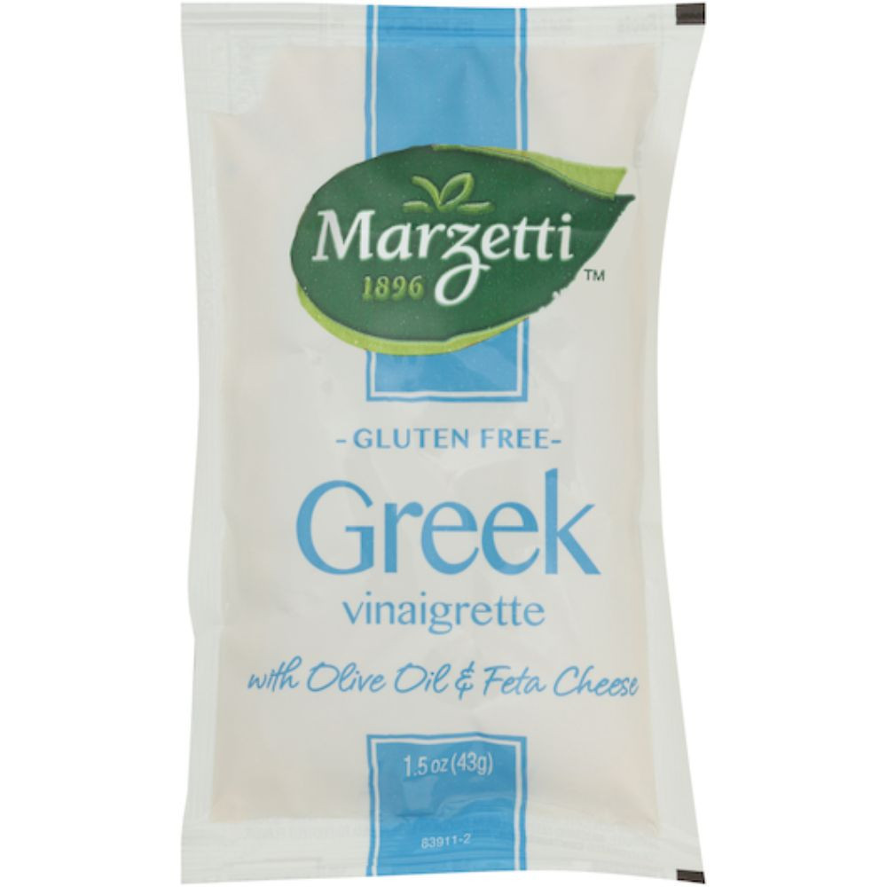 Greek with Olive Oil & Feta Cheese Dressing 1.5 Ounce Size - 60 per CASE.