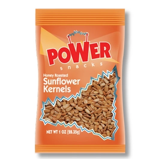 Power Snacks Honey Roasted Sunflower Kernels, 1 Ounces, 150 Per Case