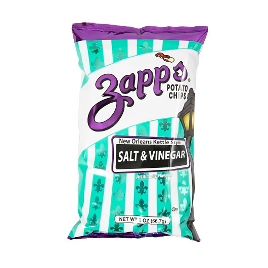 Ron Zappe Zapp's Potato Chips Regular Chips, 1 Ounce, 60 Per Case