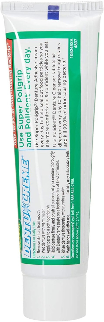 Polident Dentu-Creme Denture Cleanser - Thumbnail 4