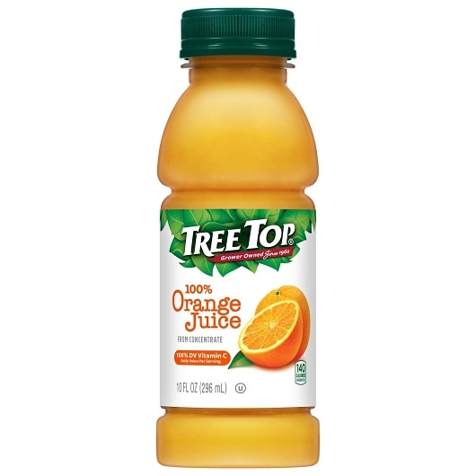 Tree Top 100% Orange Juice, 10 Fluid Ounce, 24 Per Case - Technical View