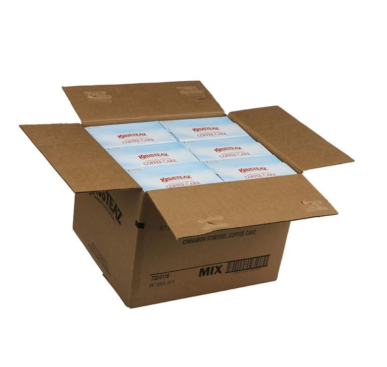 Krusteaz Professional Cinnamon Streusel Coffee Cake Mix, 7 Pound, Pack