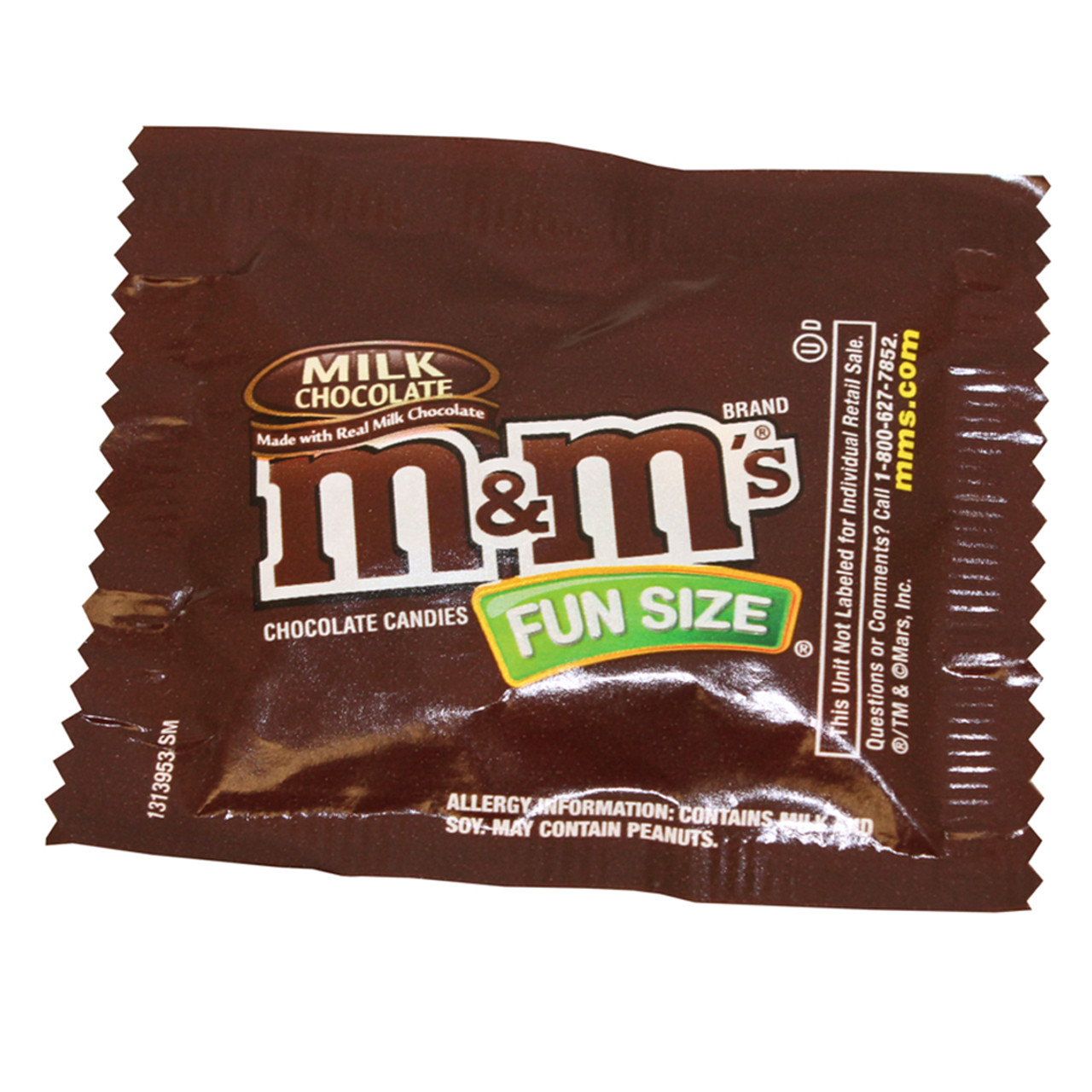 M&M's Fun Size Milk Chocolate Candy, 20 lb