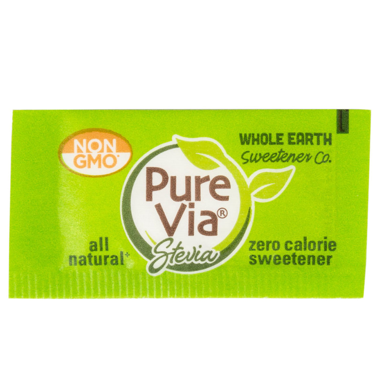 PURE VIA Stevia Sweetener Packets, Sugar Substitute, Natural Sweetener,  Erythritol Free, Zero Calorie Natural Sweetener Packets, 1,000 Count, (Pack  of