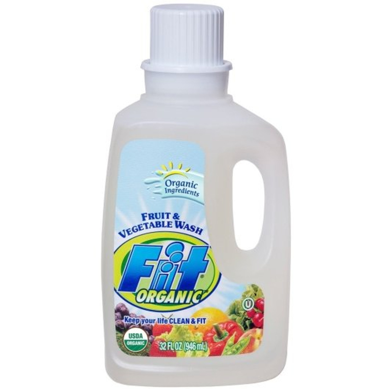 HealthPro Brands Fit Organic Fruit & Vegetable Wash Refill, 12/32oz - Buy  It By The Case