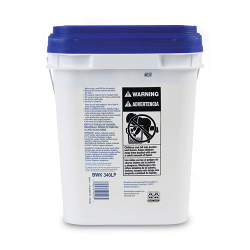 Laundry Detergent Powder, Crisp Clean Scent, 18 Lb Pail