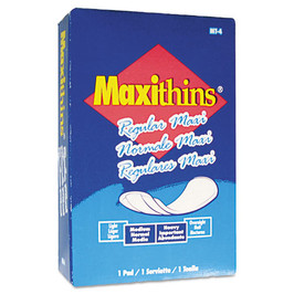 HOSPECO® Maxithins Vended Sanitary Napkins, Size 4, Regular, 250/Ct
