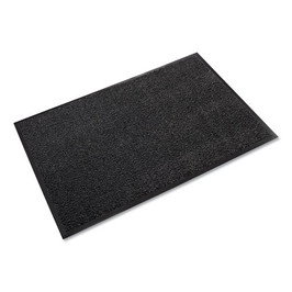 Crown Mats & Matting Dust-Star Microfiber Wiper Mat, 48 x 72, Charcoal