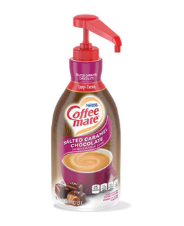 Coffee Mate Liquid Creamer Pump Bottle, Salted Caramel Chocolate