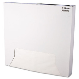 EcoCraft Grease-Resistant Paper Wraps And Liners, 15 x 16, White, 1,000/Box, 3 Boxes/Carton