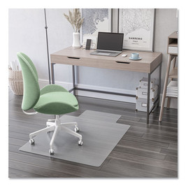 Deflecto® Antimicrobial Chair Mat, Rectangular, 48 x 36, Clear, 1 Each/Carton