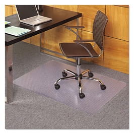 ES Robbins® Task Series AnchorBar Chair Mat For Carpet Up to 0.13", 36 x 44, Clear, 1 Each/Carton