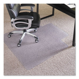 ES Robbins® Performance Series Chair Mat With AnchorBar For Carpet Up to 1", 36 x 48, Clear, 1 Each/Carton