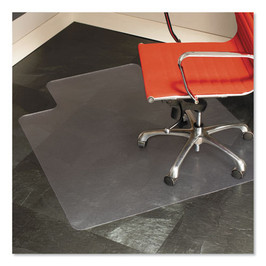 ES Robbins® Multi-Task Series Chair Mat For Hard Floors, Heavier Use, 45 x 53, Clear, 1 Each/Carton