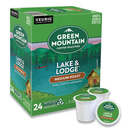 Green Mountain Coffee® Lake And Lodge Coffee K-Cups, Medium Roast, 96/Carton