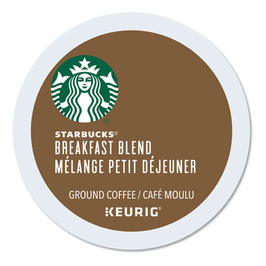 Starbucks® Breakfast Blend Coffee K-Cups, 96/Carton