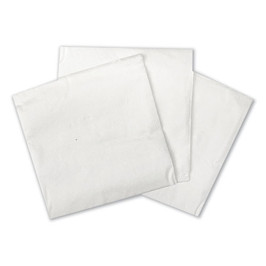 GEN Cocktail Napkins, 1-ply, 9w X 9d, White, 500/Pack, 8 Packs/Carton