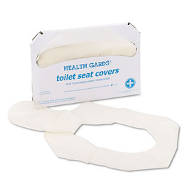 HOSPECO® Health Gards Toilet Seat Covers, Half-fold, 14.25 x 16.5, White, 250/pack, 4 Packs/carton