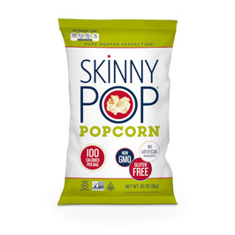 Skinnypop Popcorn 100 Calorie Original Bags, 0.65 Ounces, 30 Per Case