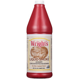 Wright's Liquid Smoke Hickory Concentrated Seasoning, 32 Fluid Oz
