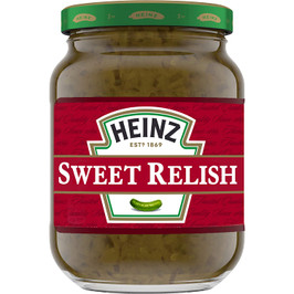 Heinz Sweet Green Relish, 10 Ounce Jar (Pack of 12)