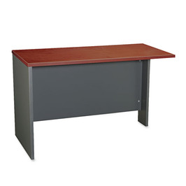 Bush® Series C Collection Desk Shell, 71.13" x 29.38" x 29.88", Hansen Cherry/Graphite Gray, 1 Each/Carton