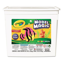 Model Magic Modeling Compound,1 Oz Packs, 75 Packs, White, 6 Lbs 13 Oz