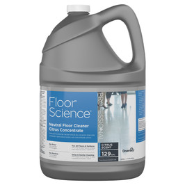 Diversey Floor Science Neutral Floor Cleaner Concentrate, Citrus Scent