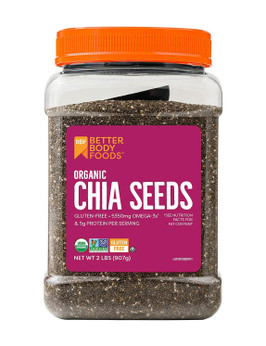 Better Body Foods Organic Chia Seeds