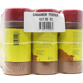 Lowes Cinnamon Powder, 7.5 Oz (Pack of 12)