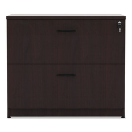 Alera Valencia Series Lateral File, 2 Legal/letter-size File Drawers, Mahogany, 34" X 22.75" X 29.5"