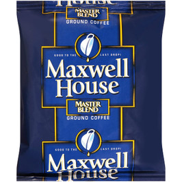 Maxwell House Master Blend Ground Coffee, 1.25 Oz Fraction Pack, 42 Count
