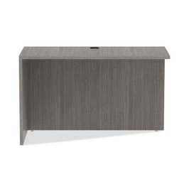 Alera Valencia Series Reversible Return/bridge Shell, 47.25w X 23.63d X 29.5h, Gray