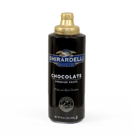 Ghirardelli Squeeze Bottle Chocolate Flavored Sauce, 16 Ounces, 12 Per Case
