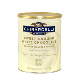 Ghirardelli Sweet Ground White Chocolate Flavor Powder