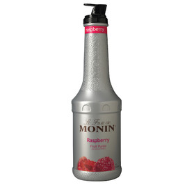 Monin Raspberry Fruit Puree Syrup, 1 Liter, 4 Per Case