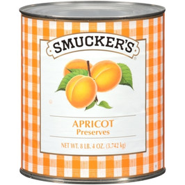 Smuckers Apricot Preserves, 8 Pounds, 6 Per Case