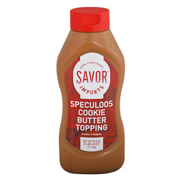 Savor Imports Speculoos Cookie Butter Squeeze Bottle, 1.1 Kilogram