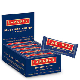 Larabar Blueberry Muffin Fruit and Nut Bar, Gluten-Free, Vegan, 25.6 Ounces