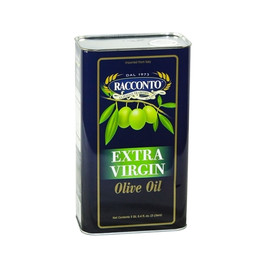 Racconto Extra Virgin Olive Oil Tin, 3 Liters, 4 Per Case