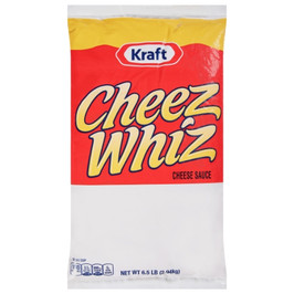 Cheez Whiz Original Cheese Sauce, 6.5 Pound Pouch, 6 Per Case