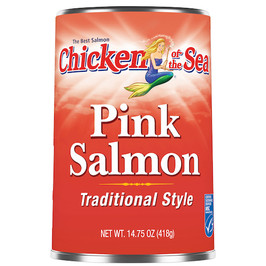 Chicken Of The Sea Pink Salmon, 14.75 Ounces, 24 Per Case