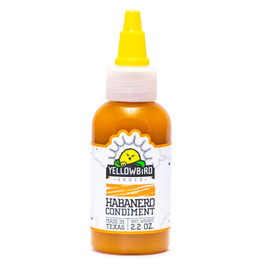 Yellowbird Foods Habanero Hot Sauce Bottle