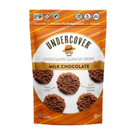 Undercover Snacks Milk Chocolate Pouch, 3 Ounce