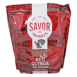 Savor Imports Red Quinoa Grain, 5 Pounds